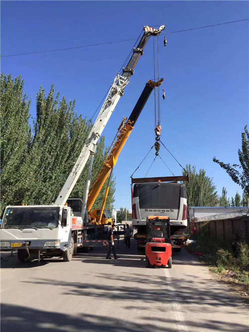 永城市港口集装箱搬运案例